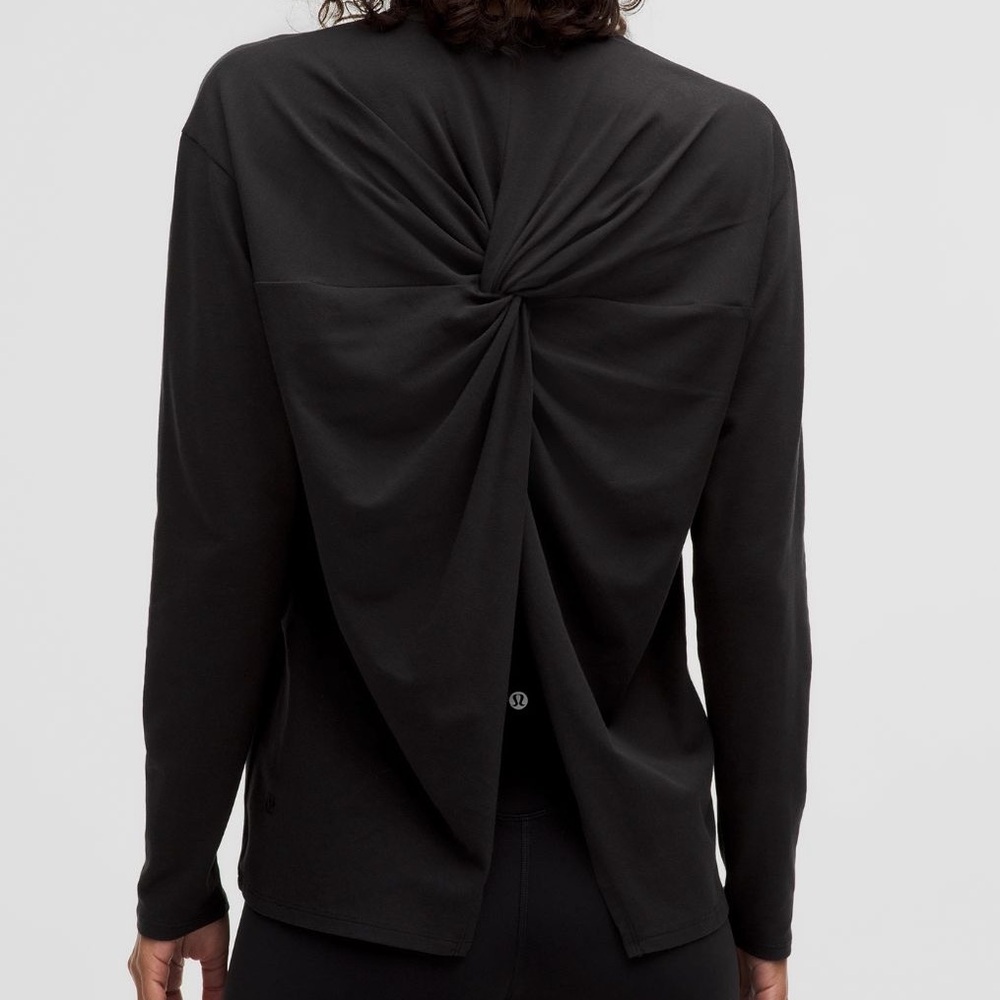 NWT Lululemon Twist-Back Relaxed- Fit Long-Sleeve Shirt - Picture 3 of 11